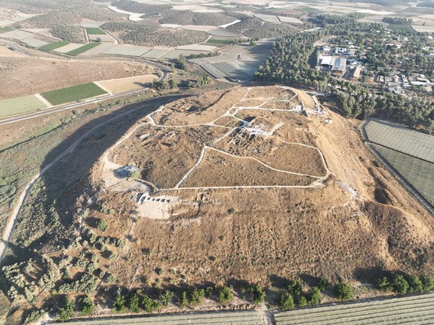 Widok na Tel Lachish /Emil Aladjem /Materiały prasowe