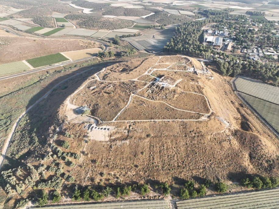 Widok na Tel Lachish /Emil Aladjem /Materiały prasowe