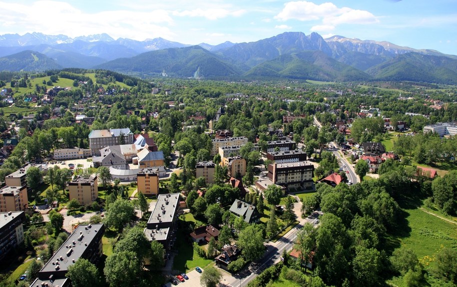 Widok na Zakopane /Grzegorz Momot /PAP