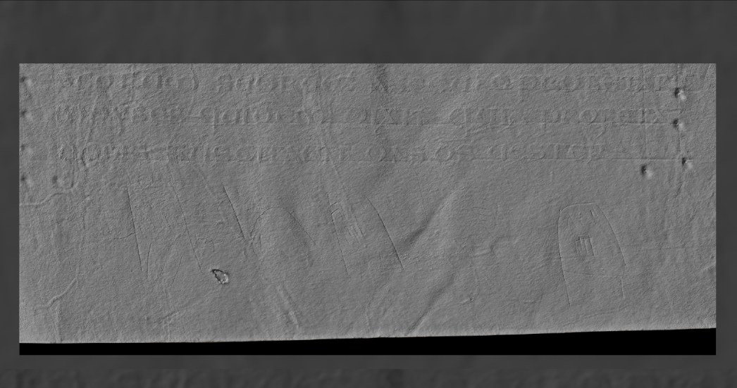 Widok strony 11 manuskryptu z zaznaczonym rysunkiem. Dzięki najnowszej technologii archeolodzy zobaczyli ukryte rysunki. Jednak ich interpretacja już nie jest taka łatwa /ARCHiOX/Bodleian Libraries /domena publiczna
