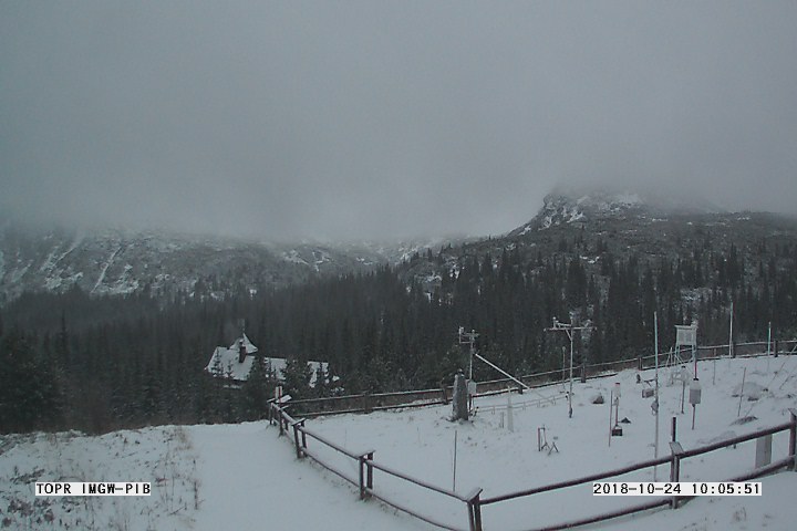 Widok z kamery TOPR: Hala Gąsienicowa /