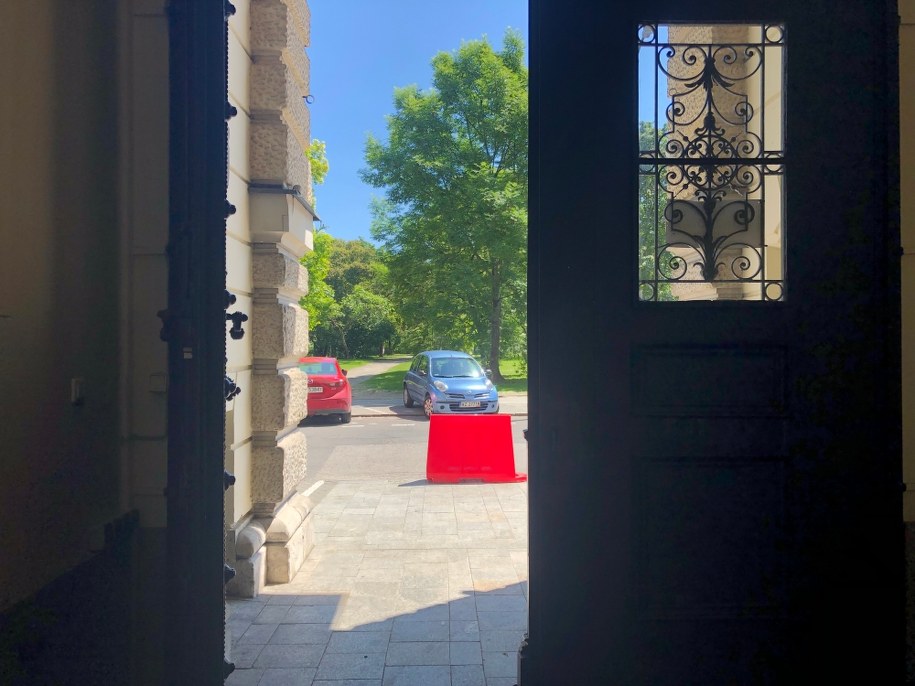 Widok z kamienicy /Michał Dobrołowicz, RMF FM