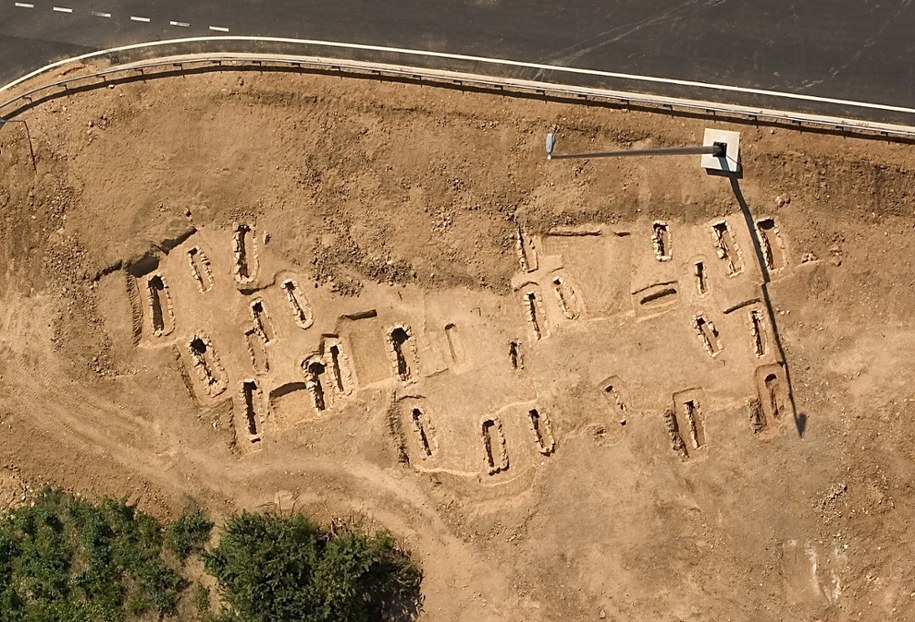 Widok z powietrza na stanowisko Velim w Chorwacji. /© Archaeological Museum Zadar /Materiały prasowe