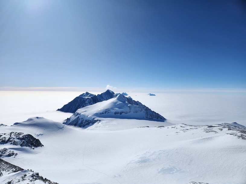 Widok ze szczytu Masywu Vinsona /archiwum prywatne