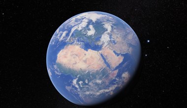 Widok ziemi z kosmosu dostępny na mobilnym Google Earth