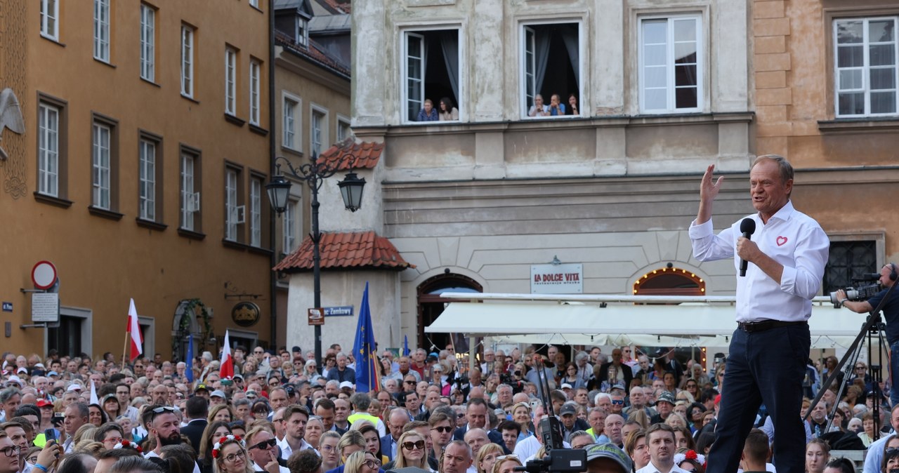 Wiec PO i Donalda Tuska 4 czerwca w Warszawie