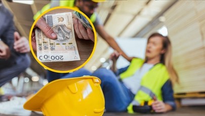 Więcej pieniędzy za wypadki w pracy. Sprawdź, ile teraz dostaniesz