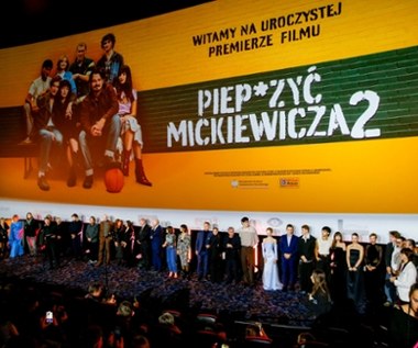 Wieczór pełen gwiazd na premierze "Piep*zyć Mickiewicza 2 ". Co się działo?