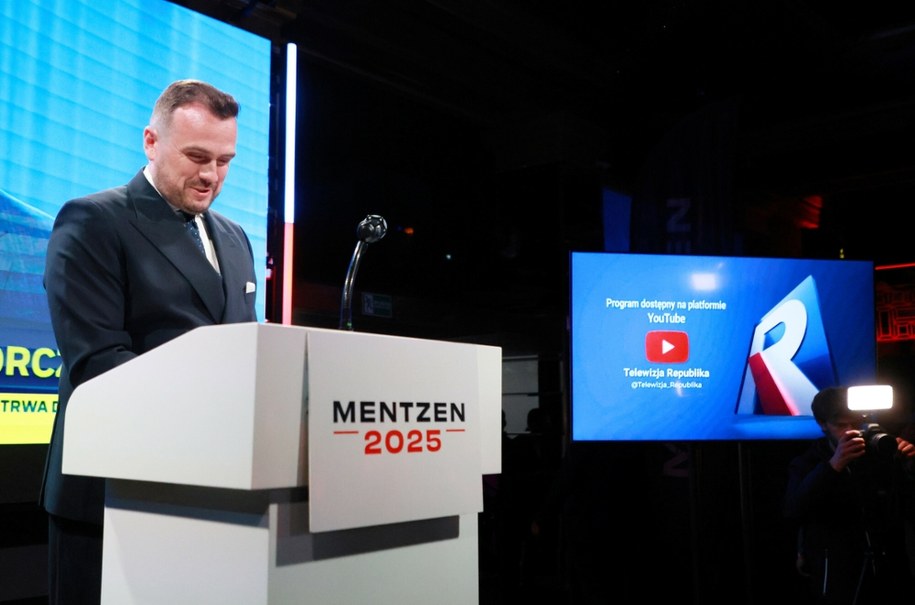 Wieczór wyborczy Sławomira Mentzena, maj 2025 /Adam Burakowski/East News /East News