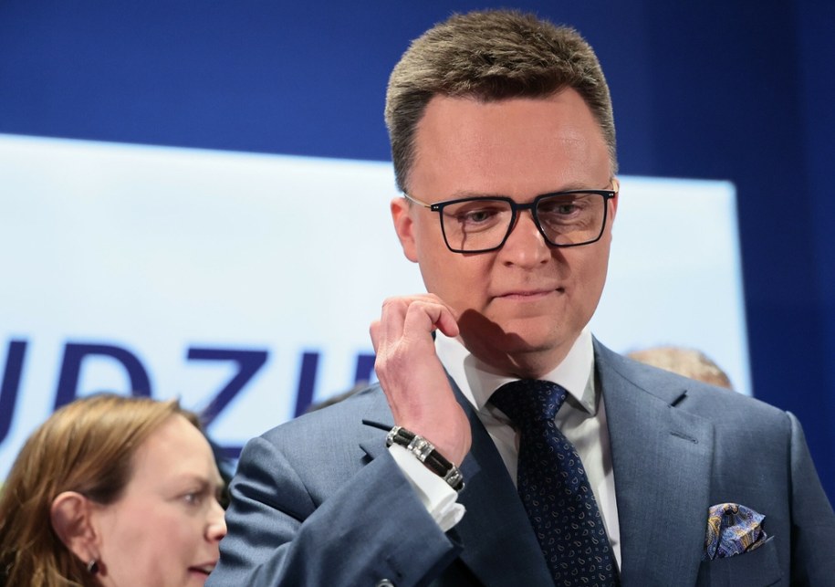 Wieczór wyborczy Szymona Hołowni /Anita Walczewska /East News