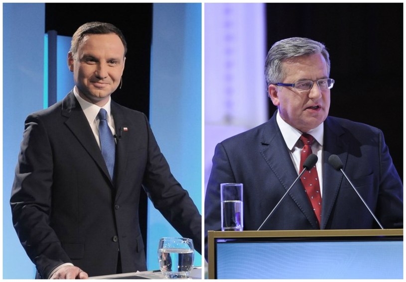 Wieczorem czeka nas telewizyjna debata prezydencka między Bronisławem Komorowskim i Andrzejem Dudą /INTERIA.PL