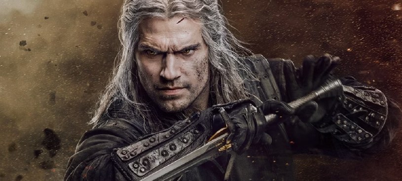 "Wiedźmin": Henry Cavill jako Geralt na plakacie promującym trzeci sezon /Netflix