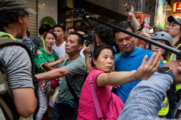 Większość protestujących w Hongkongu nie zamierza rezygnować /MIGEUL CANDELA /PAP/EPA