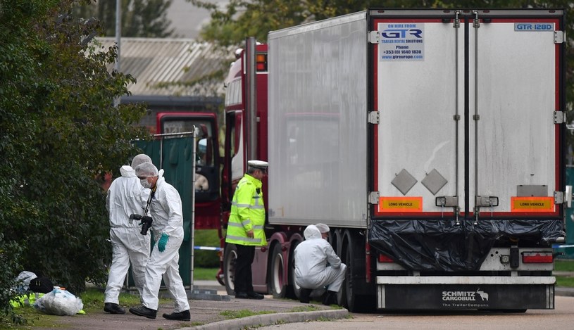 Większość z 39 ofiar pochodziła najprawdopodobniej z Wietnamu /BEN STANSALL /AFP