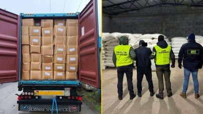 Wielka akcja służb na Mazowszu. 63 tony tytoniu - straty mogły sięgnąć 88 mln zł