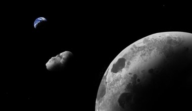 Wielka asteroida może uderzyć w Księżyc. Prawdopodobieństwo rośnie