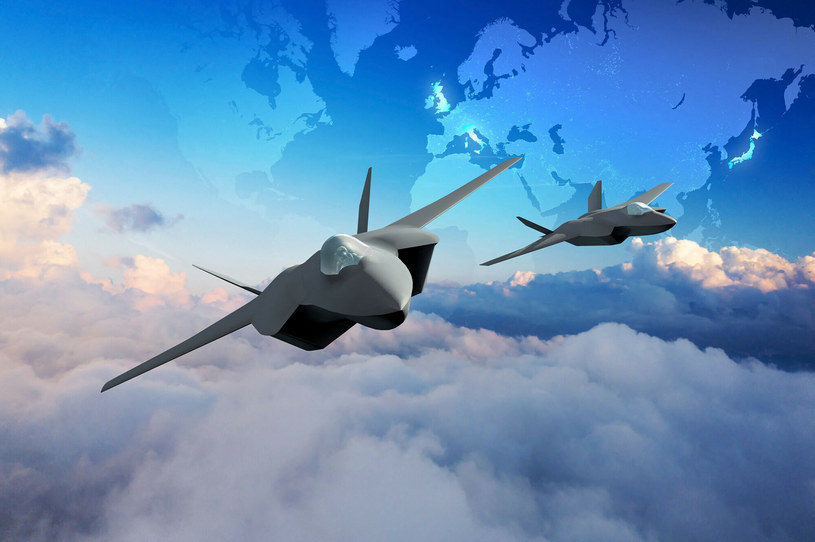 Wielka Brytania, Włochy i Japonia mają opracować supernowoczesny myśliwiec Tempest /HANDOUT/AFP/East News /East News
