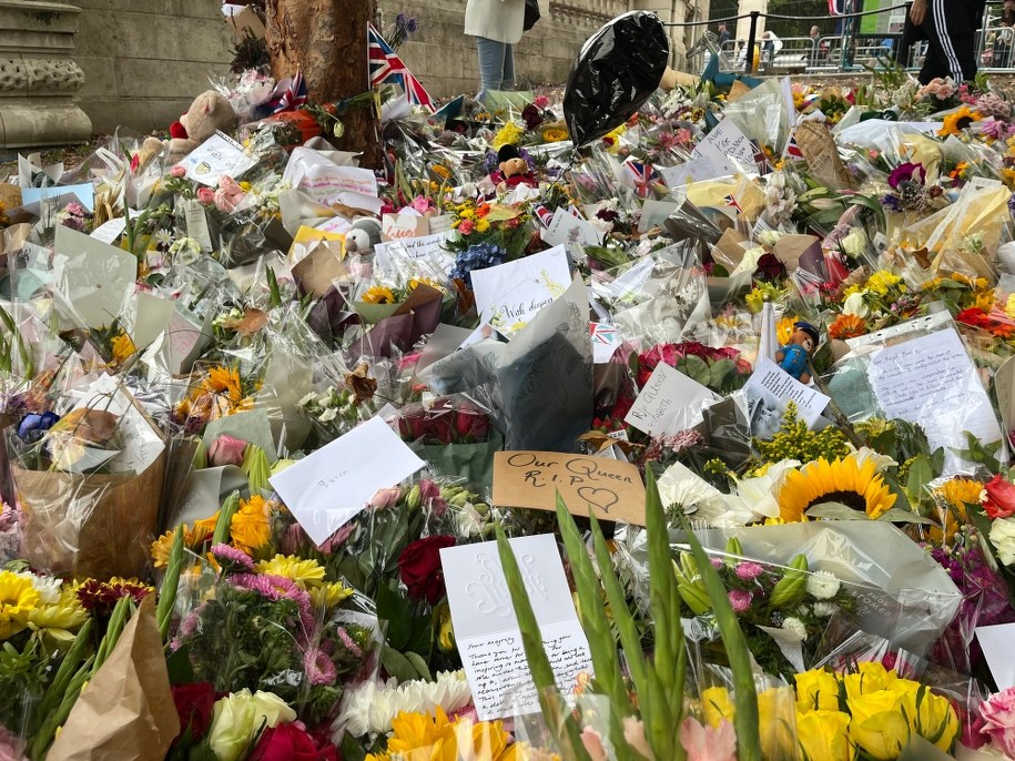 Wielka Brytania żegna królową /Jakub Rutka /RMF FM