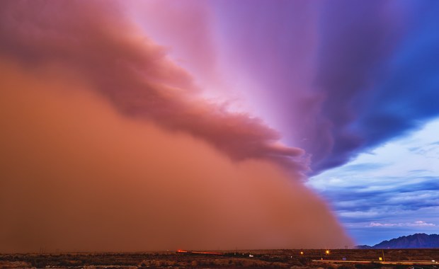 Wielka burza piaskowa w Arizonie. Niezwykłe filmy