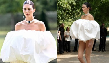 Wielka niczym beza Kendall Jenner kroczy na pokazie. Stała się pośmiewiskiem 