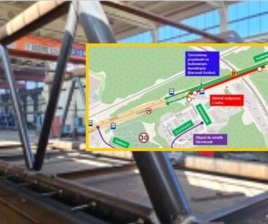 Wielka operacja w Bydgoszczy! 56-metrowy kolos wyrusza w drogę 