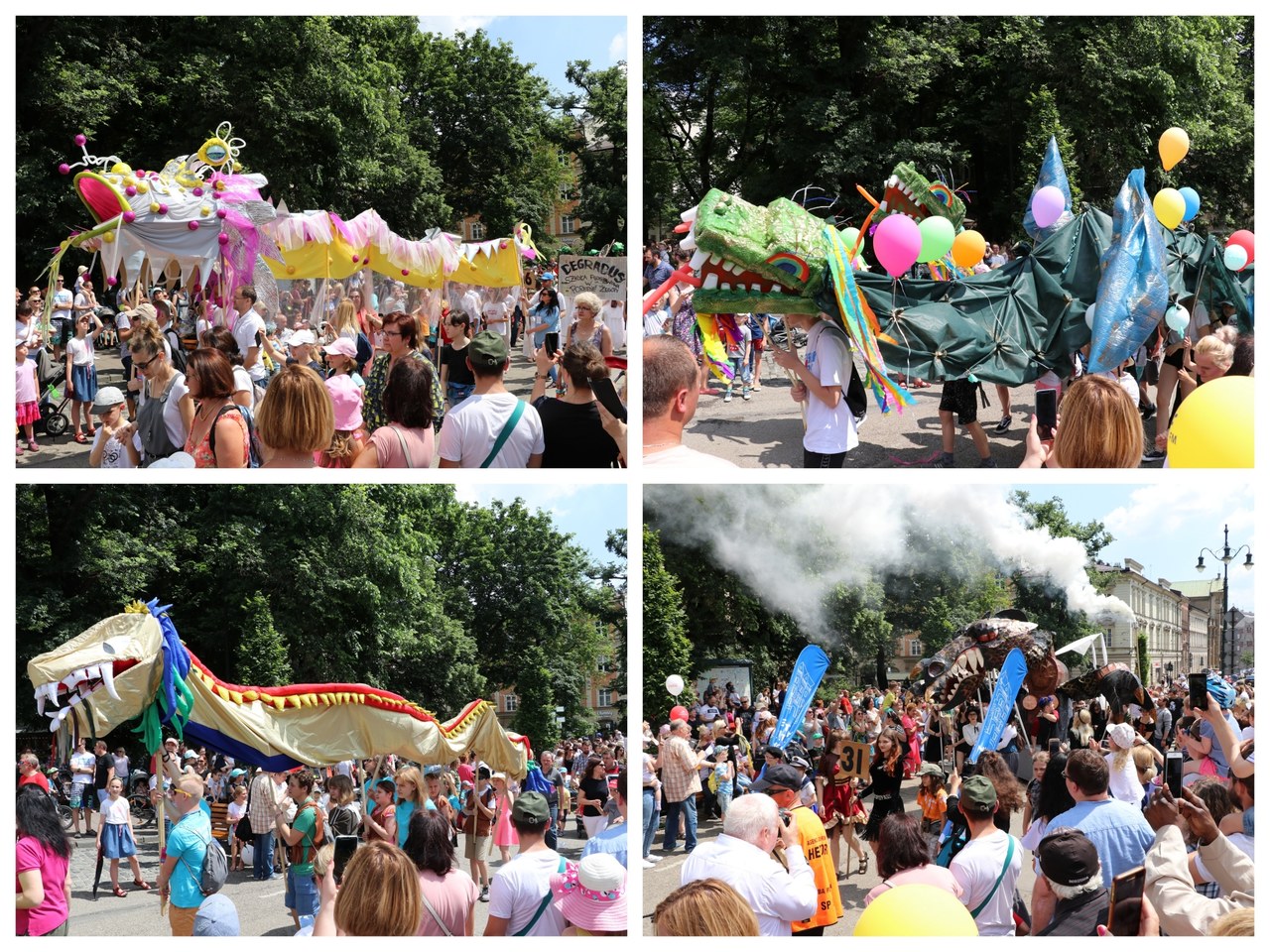 Wielka Parada Smoków przeszła ulicami Krakowa
