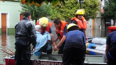 Wielka powódź w Argentynie, La Plata pod wodą