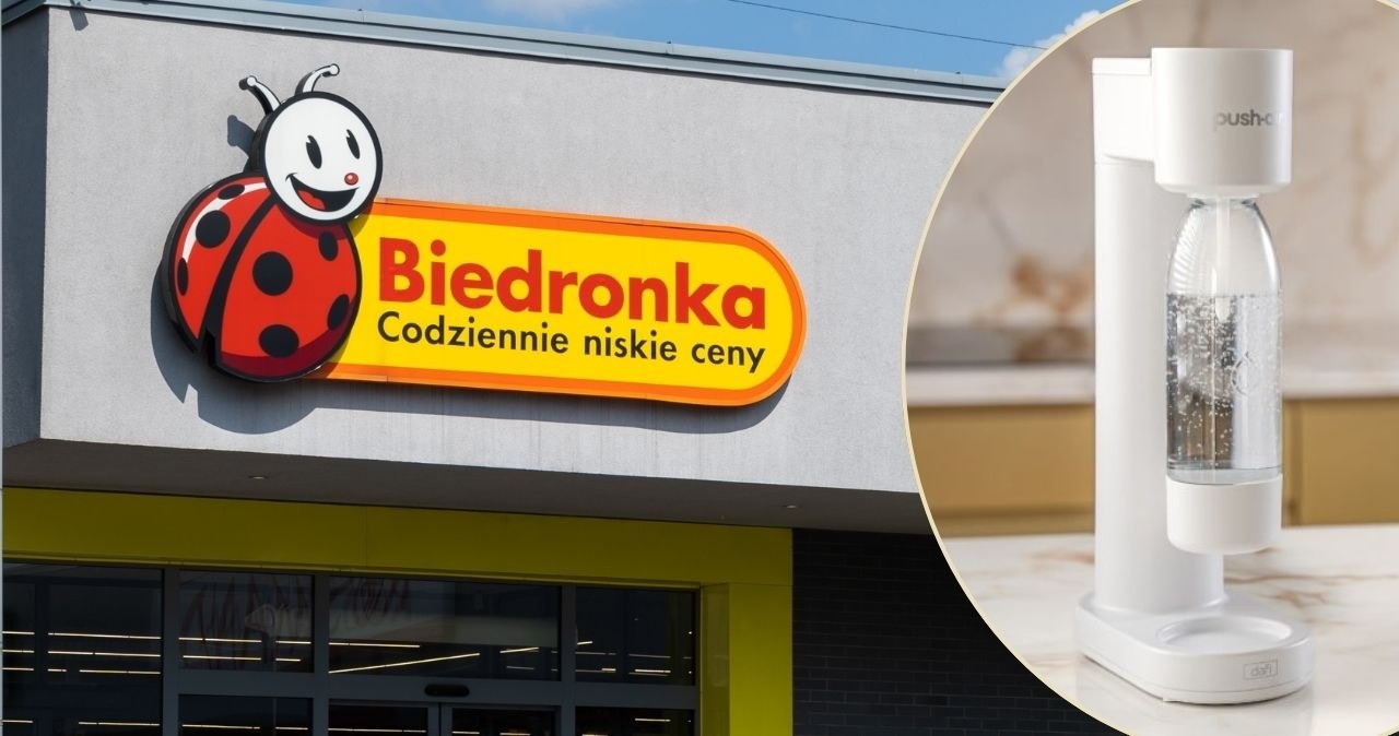 Wielka promocja w Biedronce! Saturator Dafi niemal 100 zł taniej i dodatki za 1 zł /adobestock/Biedronka /INTERIA.PL