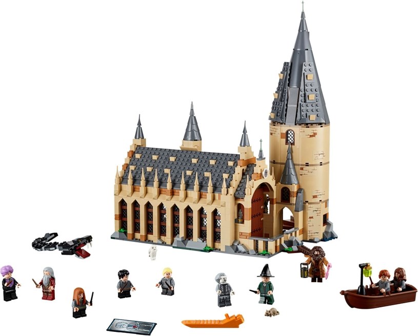 Wielka Sala w Hogwarcie w wersji LEGO /materiały prasowe