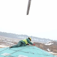 Tak powstaje wielka "solniczka" w Pikutkowie