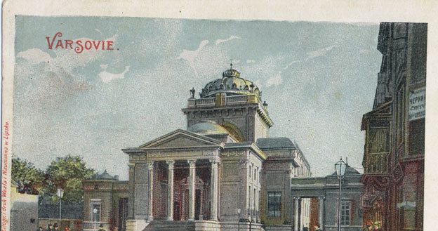 Wielka Synagoga w Warszawie około roku 1900 /Agencja FORUM