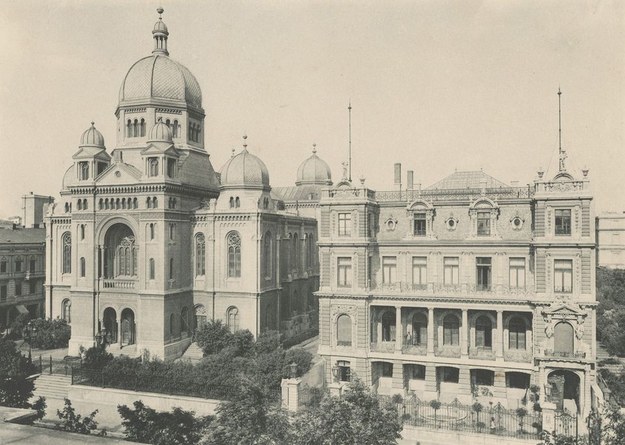 Wielka Synagoga została zburzona podczas II wojny światowej , fot. archiwum /UM Łódź /Materiały prasowe