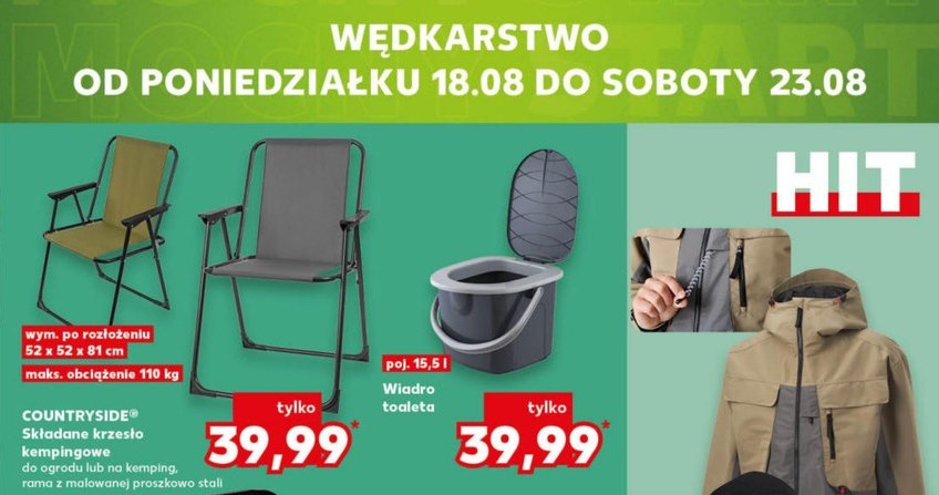 Wielka wyprzedaż wędkarska w Kauflandzie od poniedziałku! Wędkarze, to Wasz czas! /Kaufland /INTERIA.PL