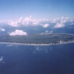 wyspa Wielka zmiana na mapie Pacyfiku. Republika Naoero zamiast Nauru