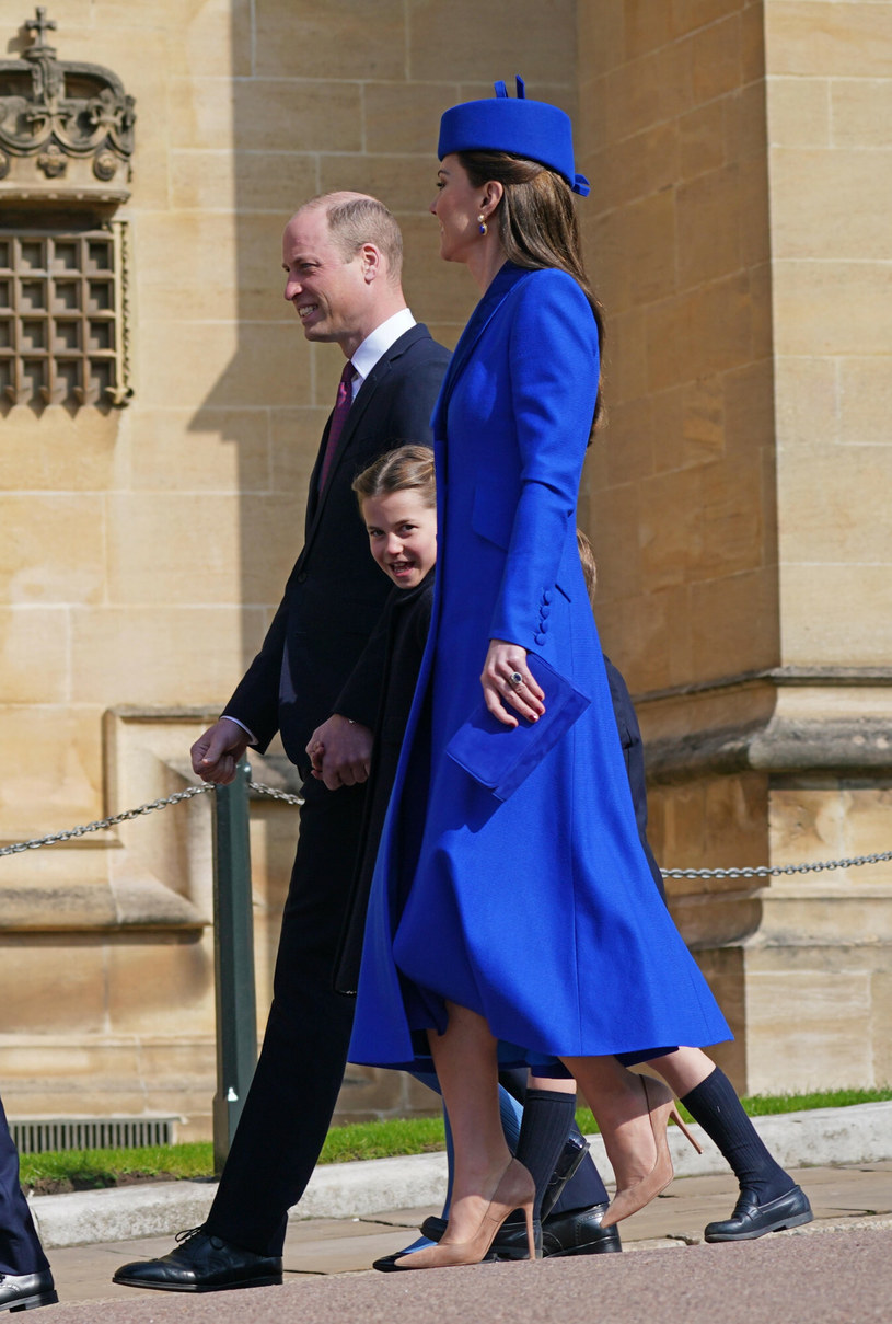 Wielkanoc 2023: książę William i Kate Middleton /Rex Features/EAST NEWS /East News