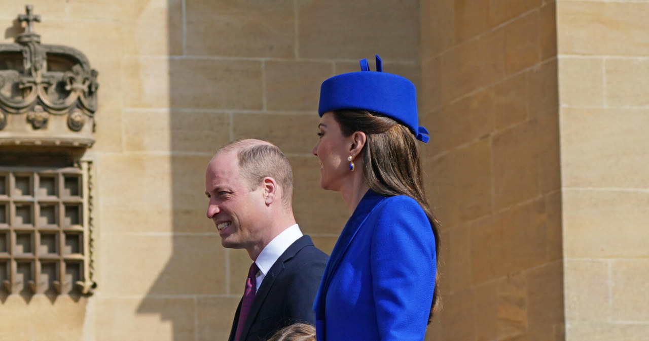 Wielkanoc 2023: książę William i Kate Middleton /Rex Features/EAST NEWS /East News