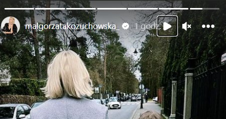 Wielkanoc 2023. Małgorzata Kożuchowska /@MałgorzataKozuchowska /Instagram