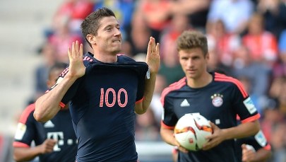 Wielki dzień "Lewego". Strzelił setnego gola w Bundeslidze