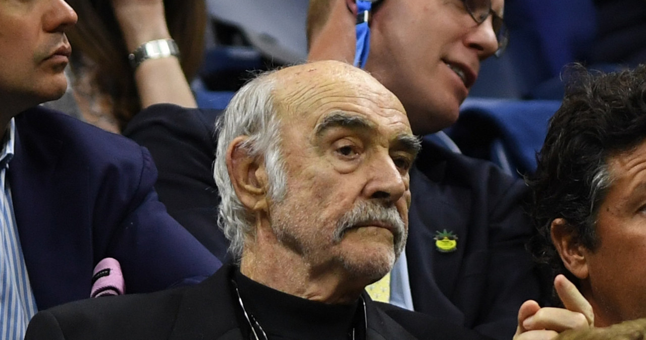 Wielki fan sportu. Tak Sean Connery prezentował się w 2017 roku na tenisowym turnieju US Open /MediaPunch / BACKGRID /East News