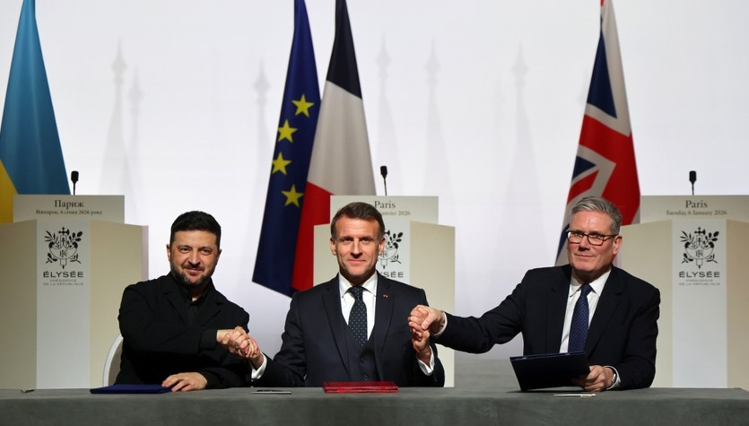 "Wielki krok naprzód, konkretne ustalenia". Zełenski komentuje szczyt w Paryżu