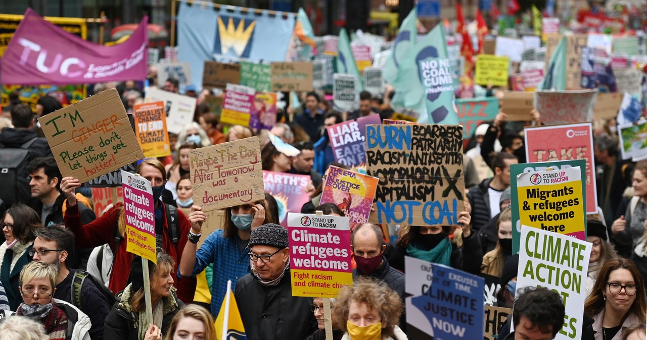 Wielki marsz klimatyczny w Glasgow