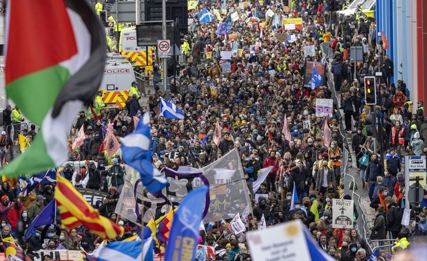 Wielki marsz klimatyczny w Glasgow