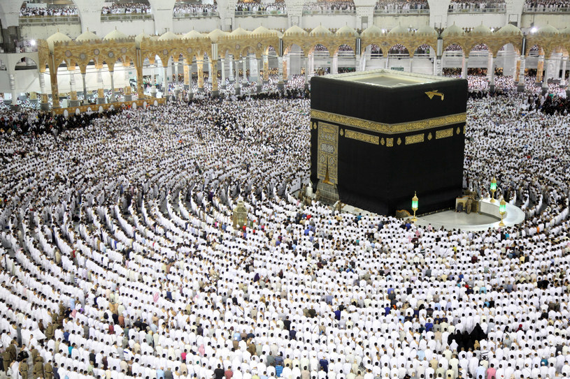 Wielki Meczet w Mekce /BANDAR ALDANDANI /AFP