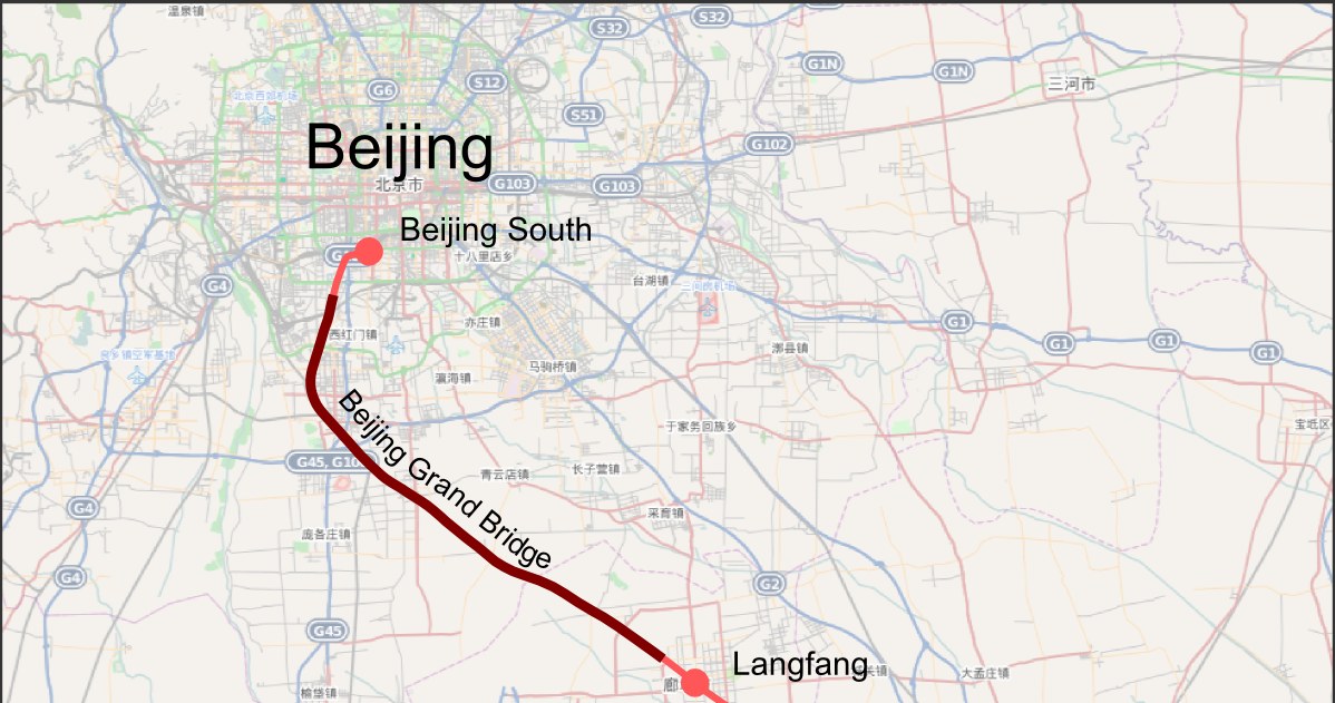 Wielki Most w Pekinie /autorzy OpenStreetMap /Wikipedia