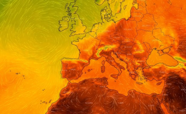 Wielki powrót upalnego lata. Mapy pogodowe całe na czerwono