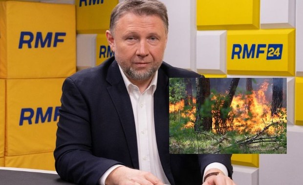 Wielki pożar na Mazowszu. "Sytuacja jest bardzo trudna. Ten dzień będzie krytyczny"