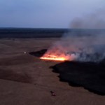 Wielki pożar nad Biebrzą. W akcji samolot gaśniczy