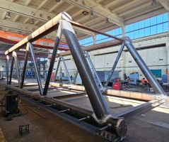 Wielki transport w Bydgoszczy! Gigantyczna kładka nad torami – weekend pełen utrudnień /foto: Zarzad Dróg zarząd dróg miejskich i komunikacji publicznej w Bydgoszczy /