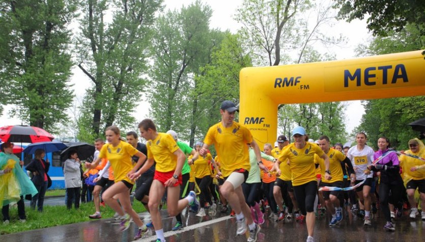 Wielkie bieganie z RMF FM na krakowskich Błoniach