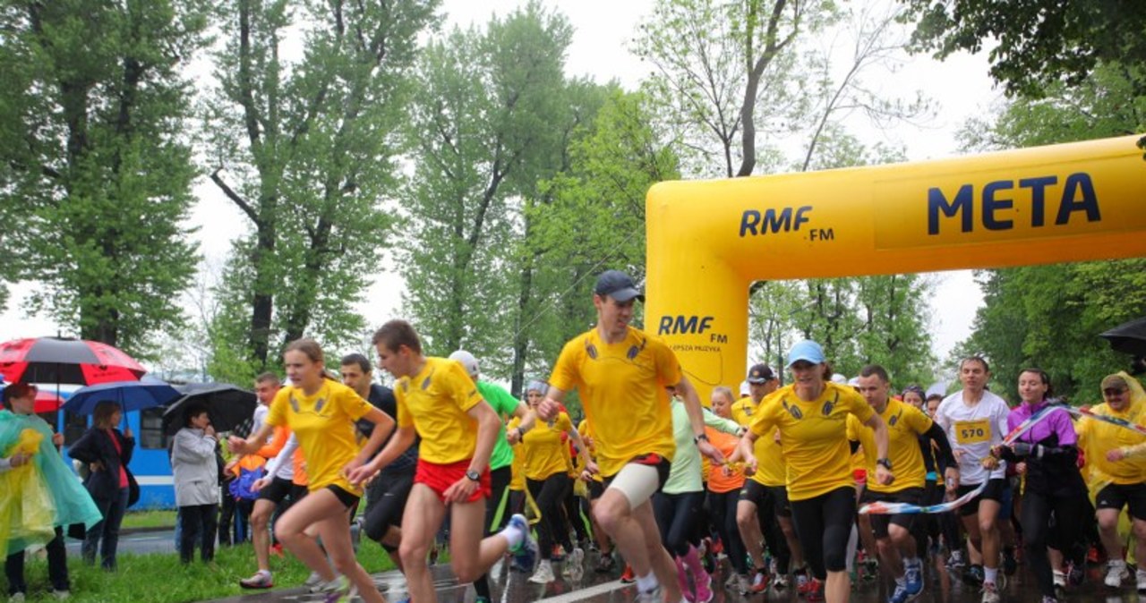 Wielkie bieganie z RMF FM na krakowskich Błoniach
